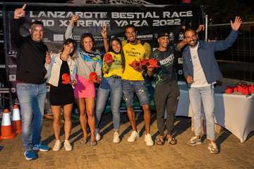 El teldense Azman Mesand, campeón de la 10k Xtreme Yaiza Bestial Race 2022/TA.